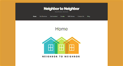 Desktop Screenshot of neighbortoneighborvt.org